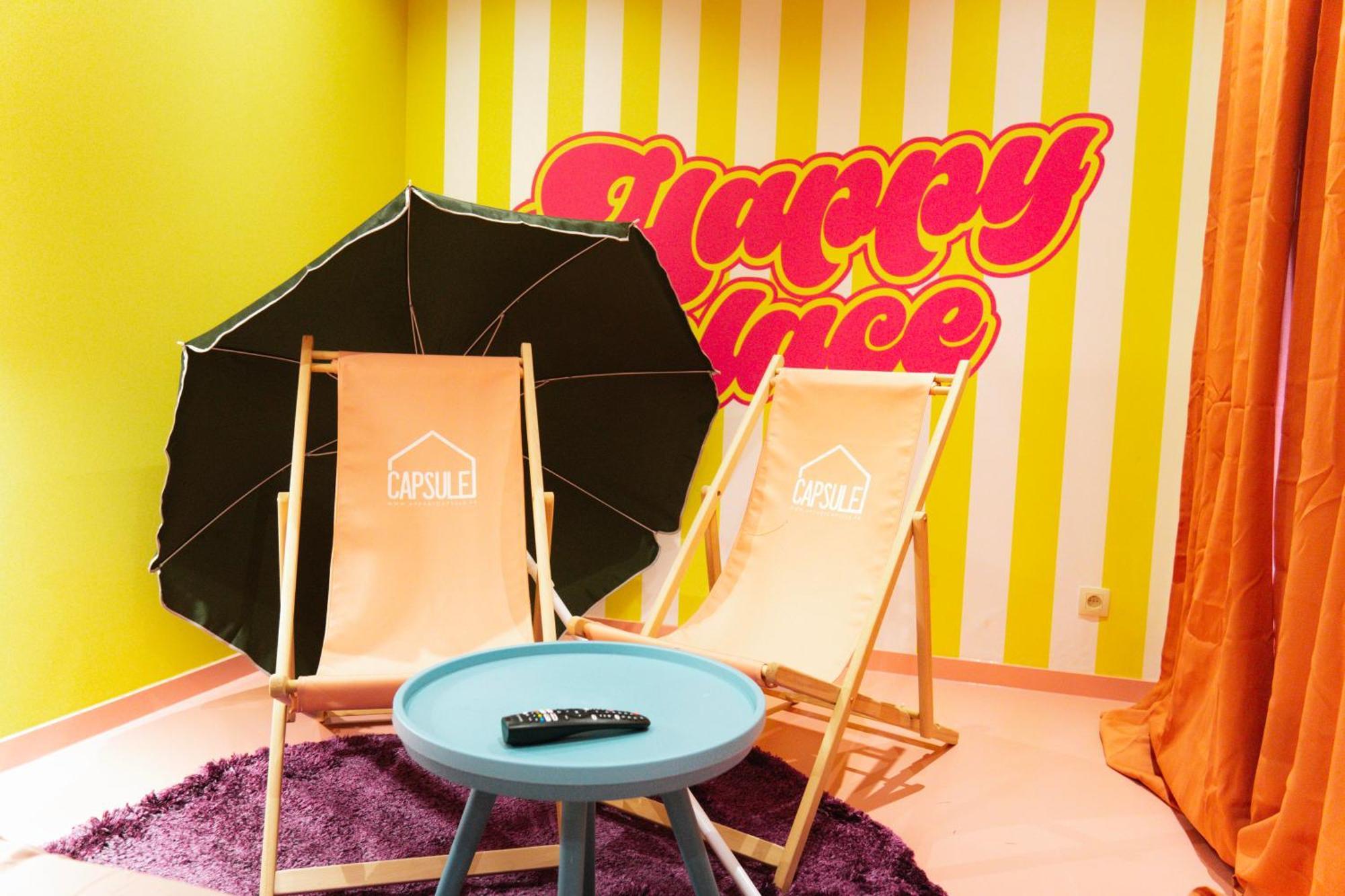Capsule Girl Power Spa - Balneo - Sauna - Karaoke - Billard - 2 Chambres Шарлеруа Экстерьер фото
